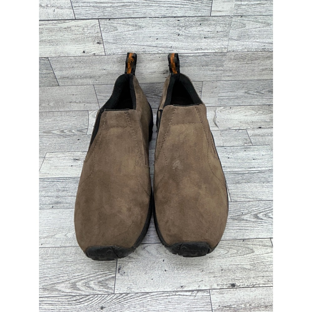 Merrell Jungle Moc Gunsmoke Brown Suede Slip On Shoes Mens 9.5 J60787 - Picture 3 of 16